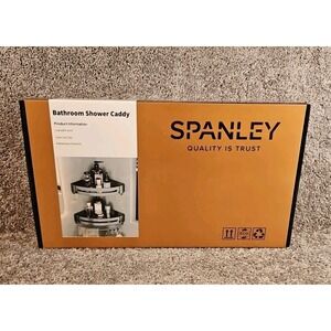 Corner Shower Caddy, SUS304 Stainless Steel Bathroom Organizer with Double Ba...